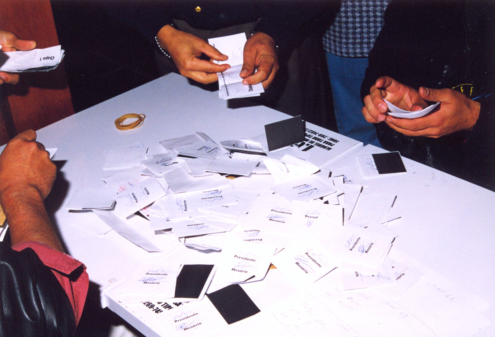 Apuração da eleição do Sindicato em 21 de maio de 1999 (1