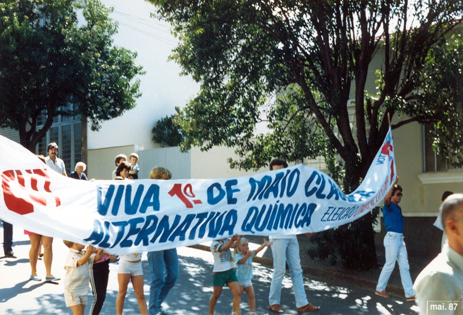 Ato 1º de maio 1987 e assembleia - Valinhos (2)