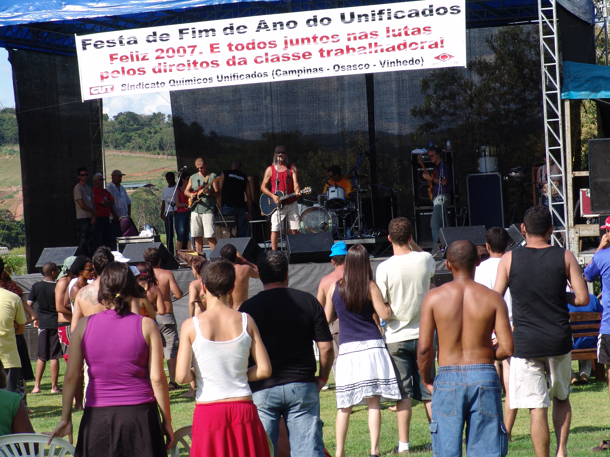 Festa de Fim de Ano no Cefol com show de Zé Geraldo, em 17 de dezembro de 2006 (3)