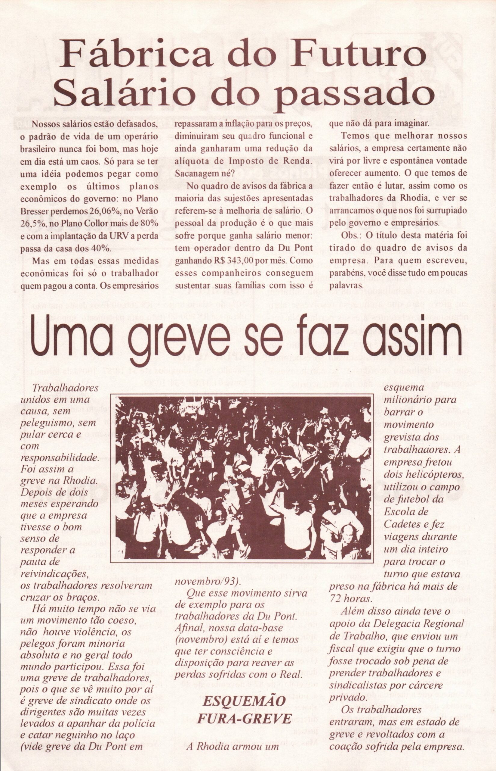 Greve de perdas salariais na Rhodia com (9)