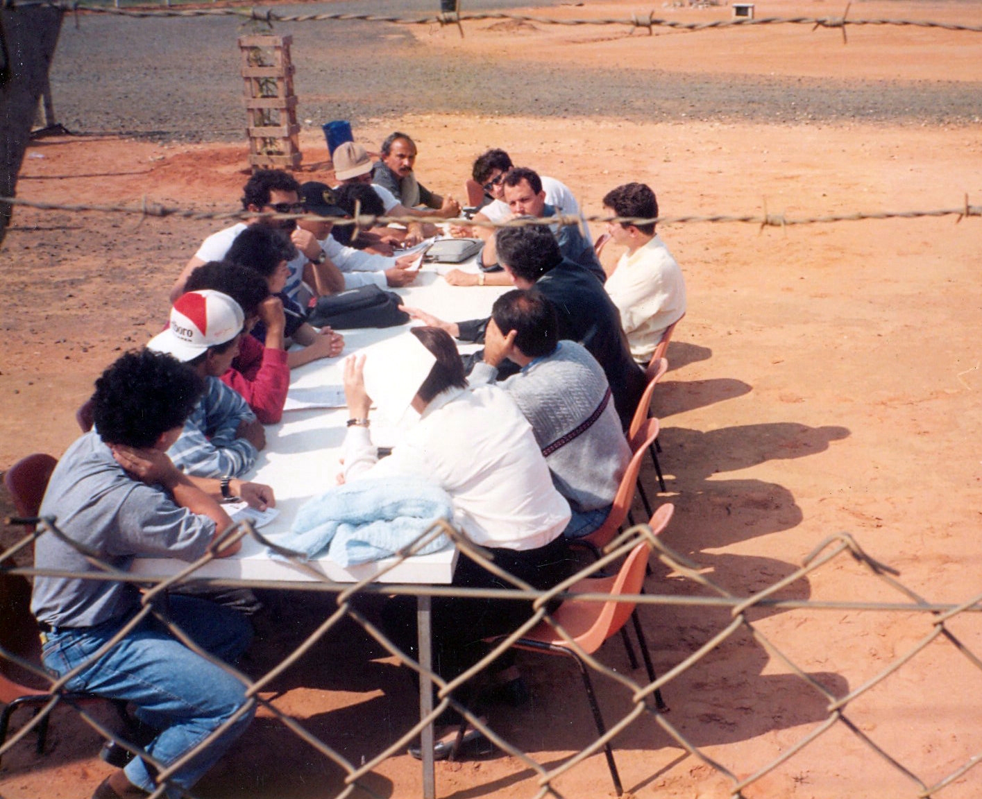 Greve na Celuplás, em agosto de 1993 (1)