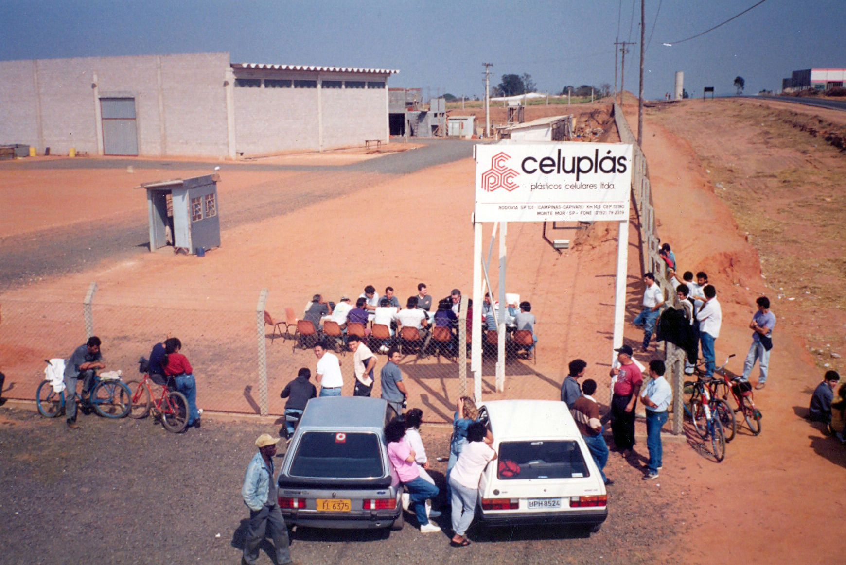 Greve na Celuplás, em agosto de 1993 (2)
