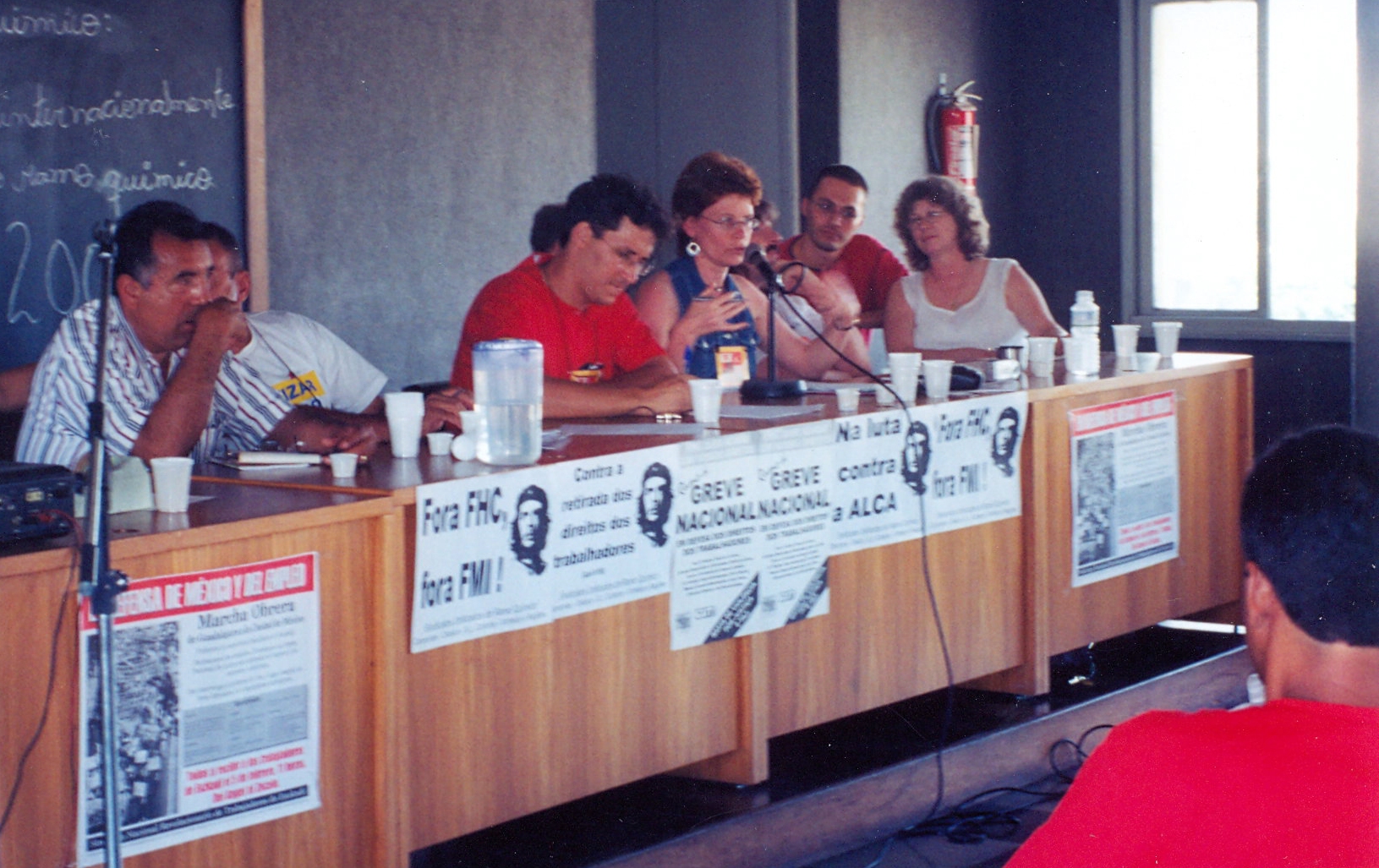 Participação no Fórum Social Mundial em Porto Alegre, jan