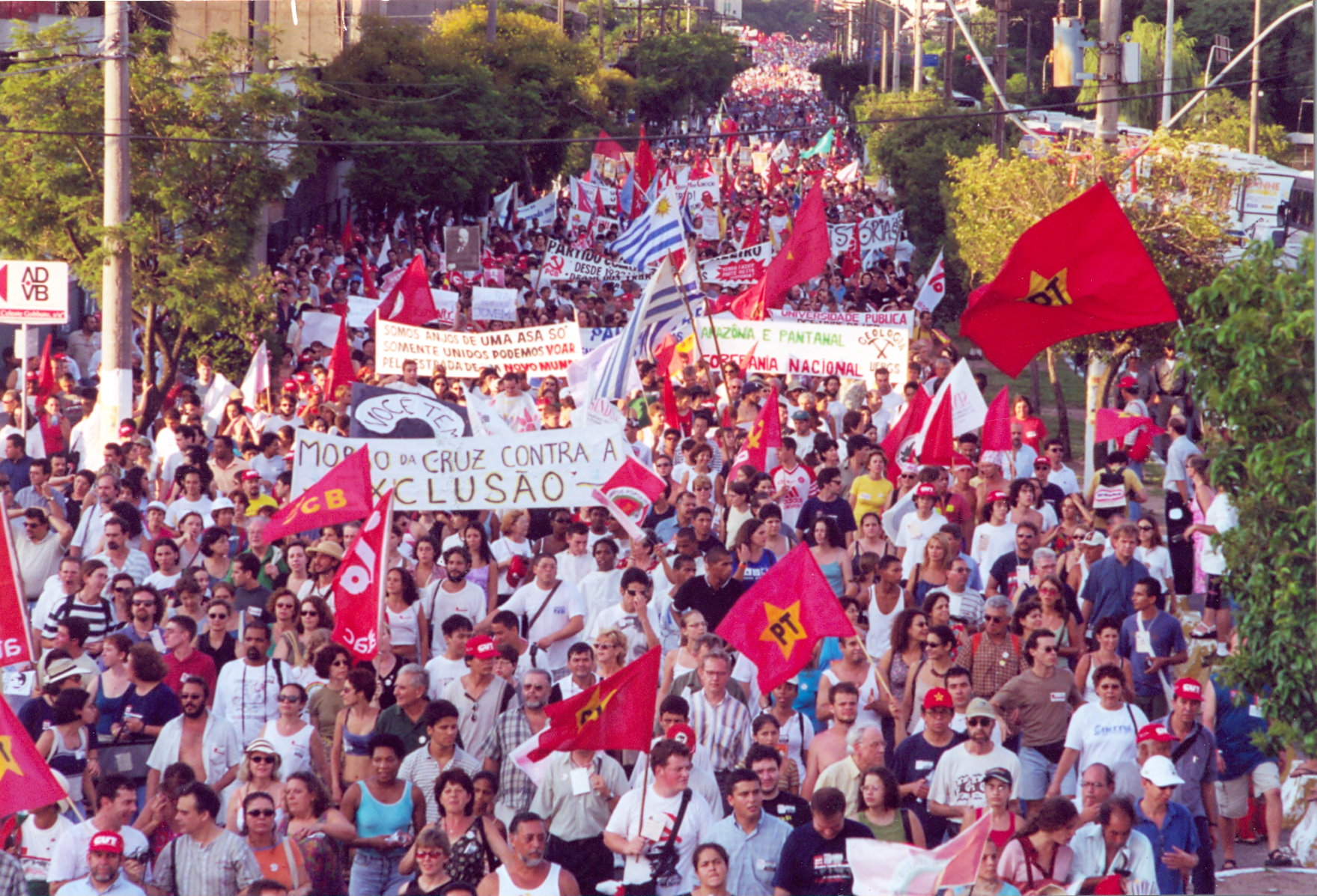 Participação no Fórum Social Mundial em Porto Alegre, janei (1)