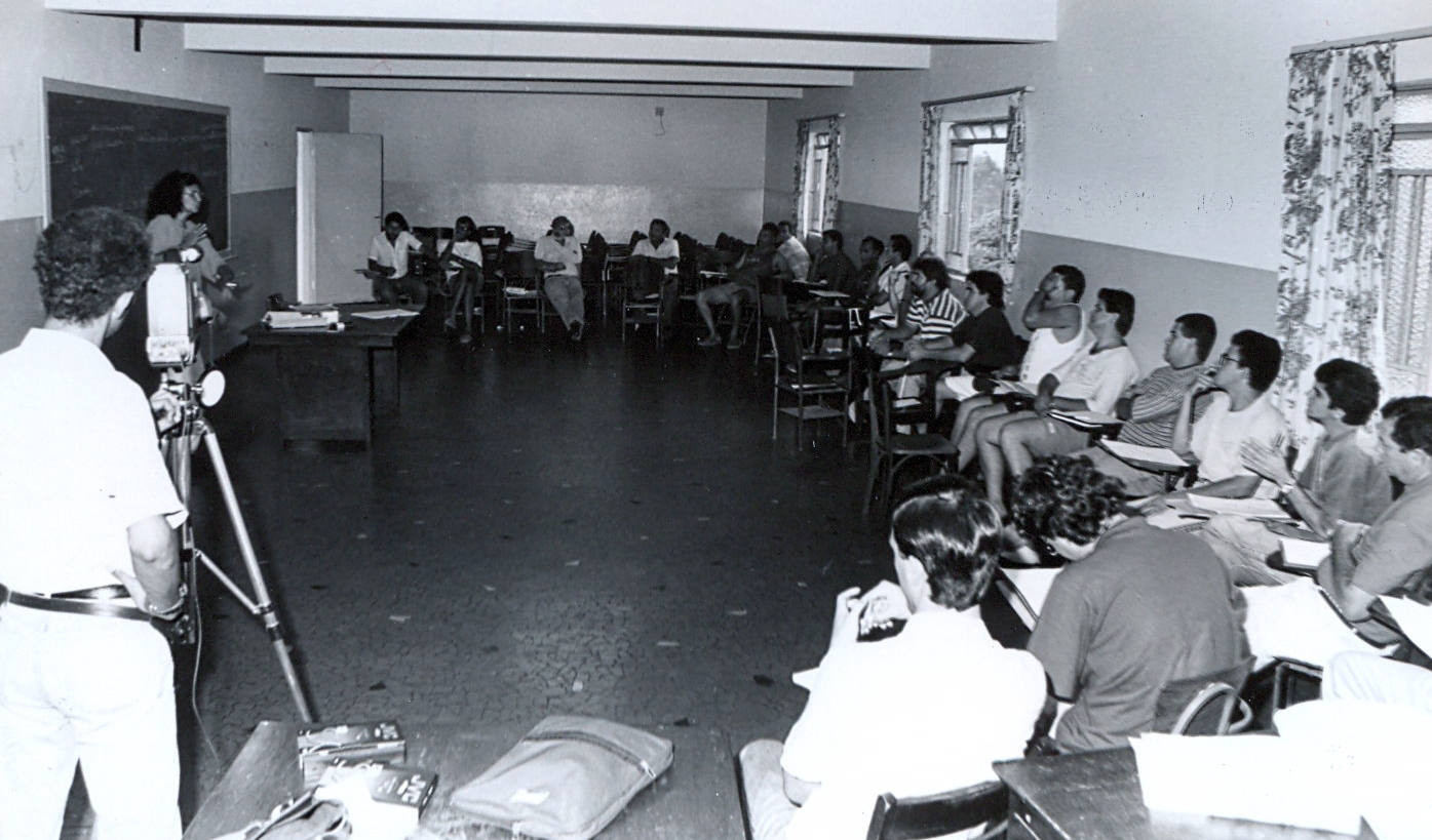 Seminário de formação para a diretoria, em fevereiro