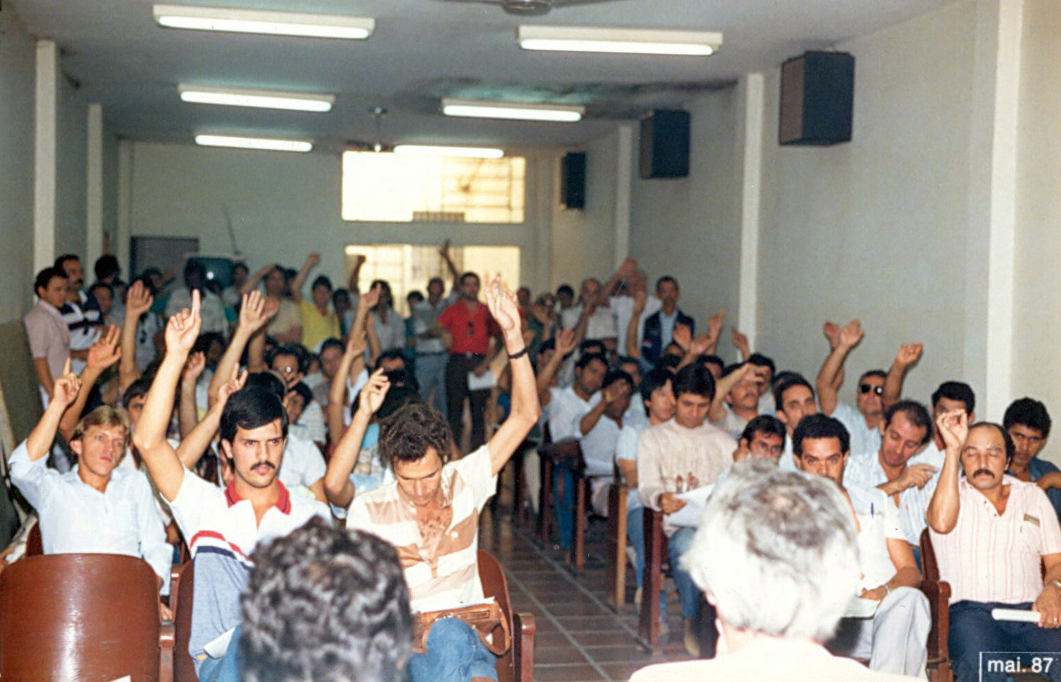 ZÉ MÁRIO - assembleia 1º maio 1987