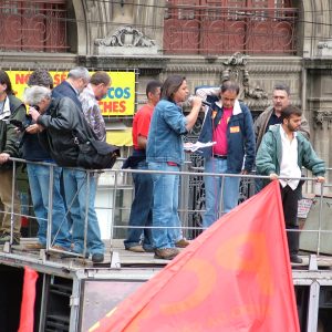 1º de Maio na Praça da Sé em 2005