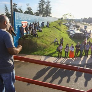 Greve na PPG em 14 de abril de 2022