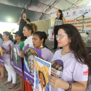 Atividade pelo Dia Internacional da Mulher no Cefol em 10-03-2024 - F:PA