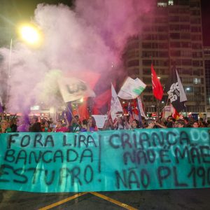 Ato contra PL do estupro dia 27 de junho de 2024