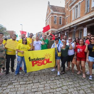 Ato pelo fim da escala 6X1 em 15 de novembro de 2024- Fotos: PEDRO AMATUZZI