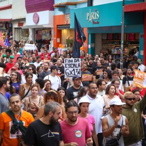 Ato pelo fim da escala 6X1 em 15 de novembro de 2024- Fotos: PEDRO AMATUZZI