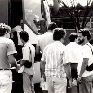 Assembleia de reposição salarial de 80% na Rhodia em junho de 1989