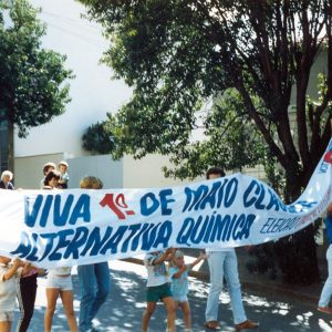 Ato 1º de maio 1987  com trabalhadores da oposição - Valinhos (2)