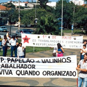 Ato 1º de maio 1987 com trabalhadores da oposição - Valinhos (3)