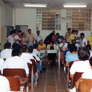 Assembleia em 1º de maio 1987 com trabalhadores da oposição - Valinhos (2)