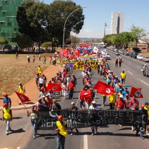 Jornada Nacional de Lutas em Brasília em 14 de agosto de 2009