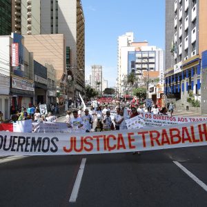 Grito dos Excluídos em 07 de setembro de 2014