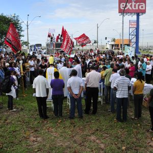 Missa campal Dia do Trabalhador em 1º de maio de 2011 no Jd. Yeda