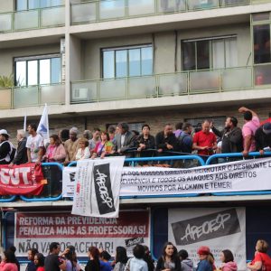 Ato na Av. Paulista em 31 de julho de 2017