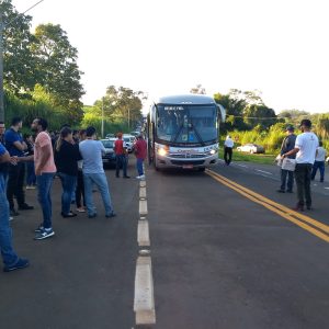 Estado de greve na Merial em 09 de abril de 2018