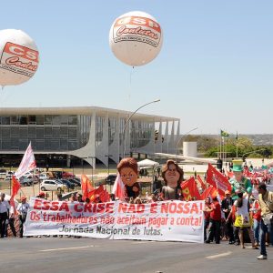 Jornada Nacional de Lutas em Brasília em 24 de agosto de 2011 - F: JZ