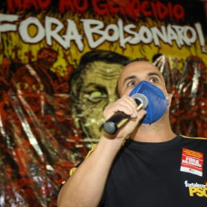 Ato Fora Bolsonaro em 18 de agosto de 2021