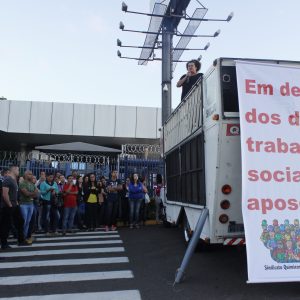 Dia Nacional de paralisação na EMS em 15 de março de 2017