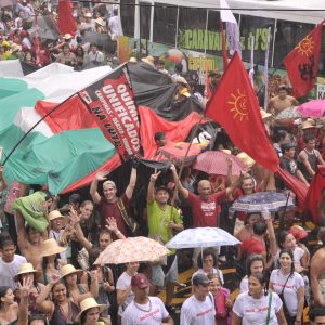 Marcha de abertura do Fórum Social Mundial em 27-01-2009