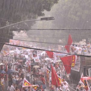 Marcha de abertura do Fórum Social Mundial em 27-01-2009