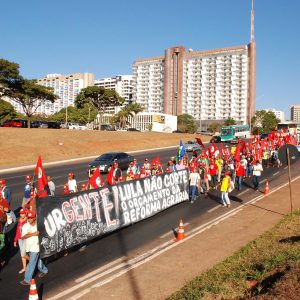 Jornada Nacional de Lutas em Brasília em 11 de agosto de 2009