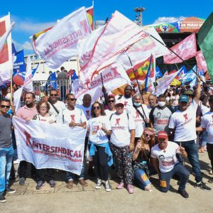 Ato 1º de maio em SP - F: Douglas Mansur