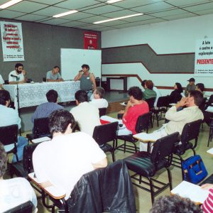 Seminário sobre a Alca em agosto de 2002