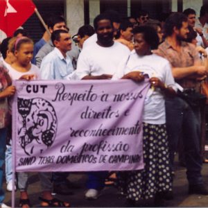 Ato 1º de maio no Largo da Catedral em Campinas 1996_3