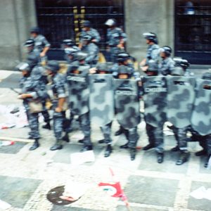 Protesto contra reformas e privatizações em julho de 1998_4
