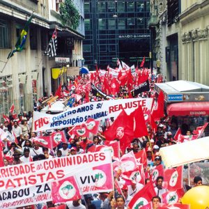 Protesto contra reformas e privatizações em julho de 1998_3