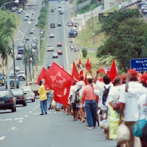Marcha do MST passando por Campinas 21 de fevereiro de 1997_7