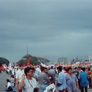 Chegada da Marcha do MST à Brasília 17 de abril de 1997_1