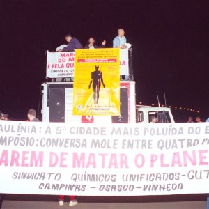 Marcha em defesa do meio ambiente em 23-05-2002