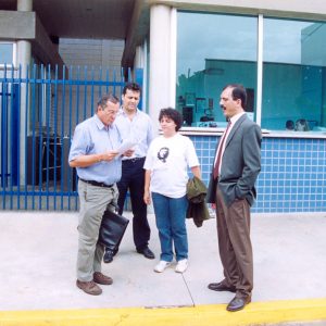 Reintegração de dois  trabalhadores na EMS em novembro de 1999_3