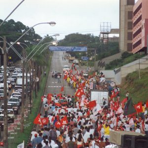 Marcha do MST passando por Campinas 21 de fevereiro de 1997_5