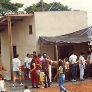 Inauguração parcial da sub-sede de Paulínia em 21 de abril de 1997