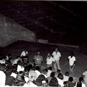 Assembleia da Prodome no Centro de Convivência de Campinas em junho de 1989