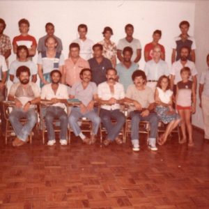 Curso sobre negociação salarial em novembro de 1984